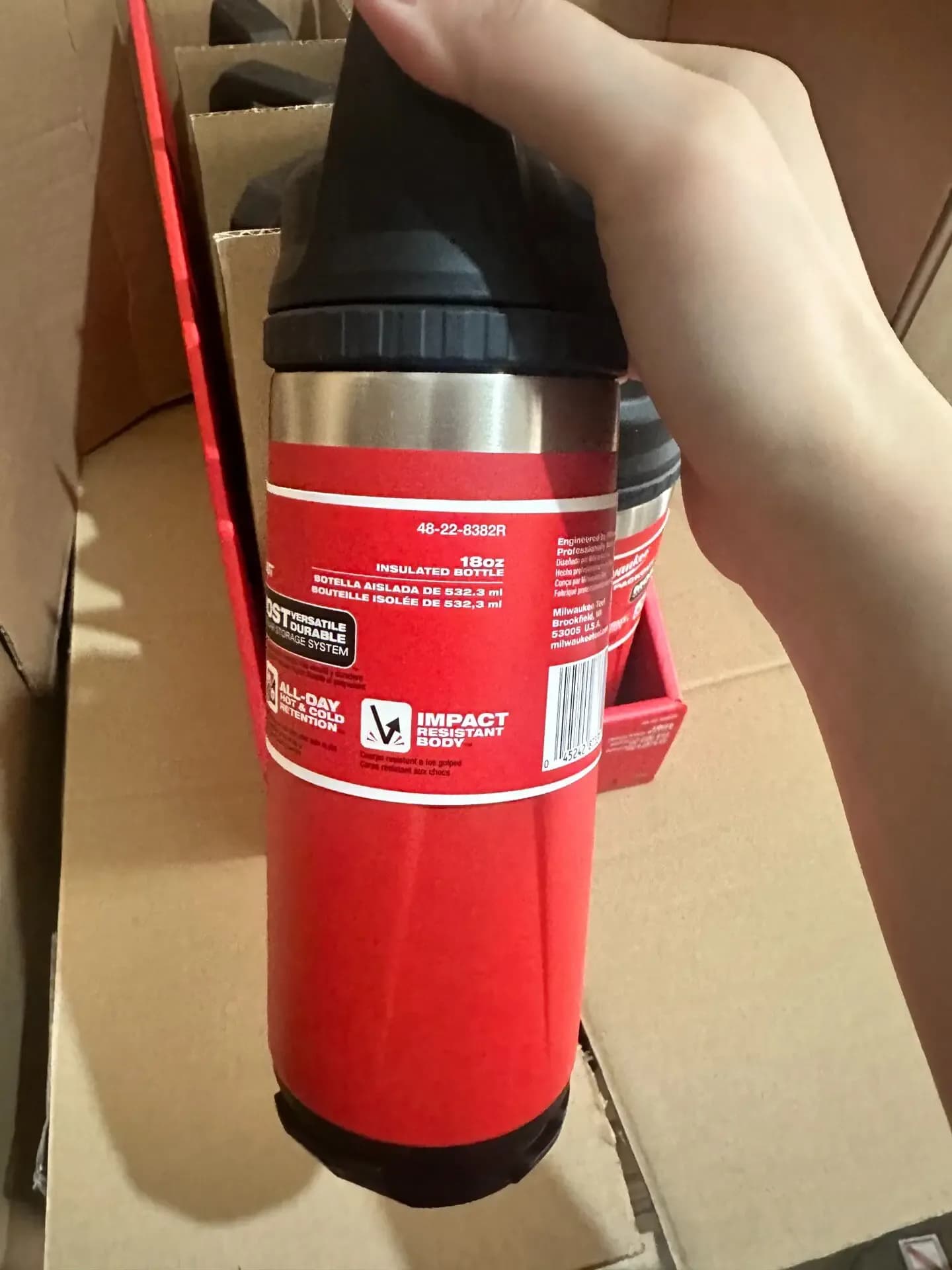 Bouteille d'eau isotherme Milwaukee 48-22-8396 Packout — photo 2