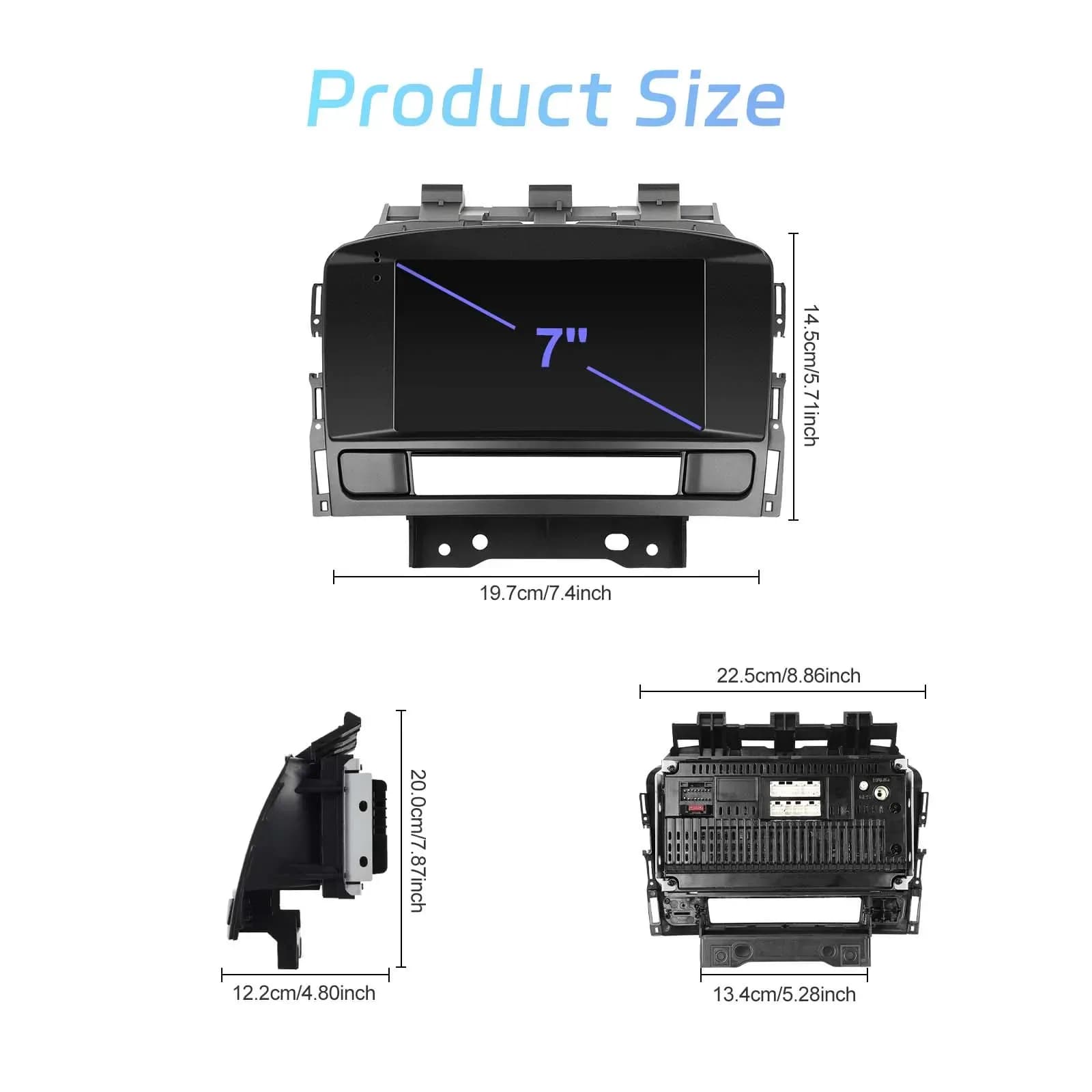 Autoradio 7 pouces pour Buick Excelle GT XT Opel Astra J